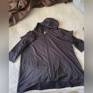 Black Athletic works full zip jacket